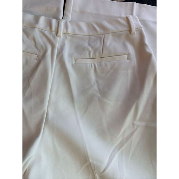 NWT Lilly Pulitzer 33" Colletti High Rise Trouser in Coconut- size 10 - Picture 11 of 12